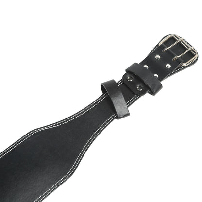 Weight Lifting Belt for Fitness Wide Support for Rowing Squats Deadlifts Black V1188-ZX-Y923-00089