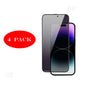 [4-Pack] iPhone 16e Privacy / Tempered Glass Screen Protector, Anti-Spy Protection iphone 16e 4 pieces V1188-ZX-YY011-17