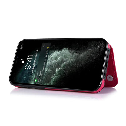 iPhone 12 - Practical and stylish case with card holder Rose gold V1188-ZX123-00026-3
