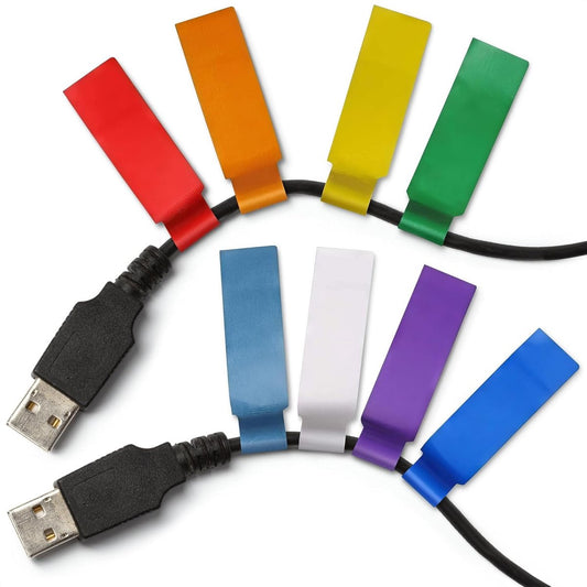 240 pcs Cable Labels, Waterproof Labels - Waterproof Wire Labels, Writable Stickers, Identification Labels, V1188-ZXY-10028