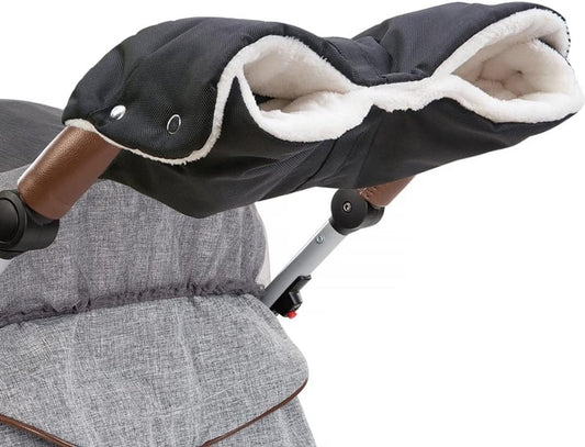 Fleece Stroller Gloves - Waterproof, Windproof, Frost-Resistant, Thickened and Warm - Winter Stroller Gloves V1188-ZXY-10048