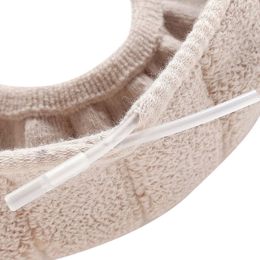 Toilet Seat Cushion - 4-Pack - Elastic Washable Fabric - Soft - Thickened and Warm - Toilet Seat Cover - Soft V1188-ZXY-10055