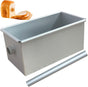 Bread Pan - Mini Rectangular Aluminum Alloy Bread Pan - With Round Hollow Tube - Non-Stick Bread Pan - 18 x 9 V1188-ZXY-10057
