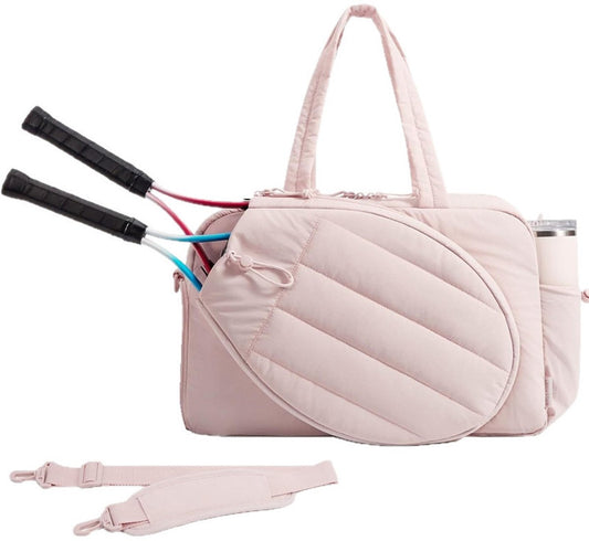 Tennis Bag - Tennis Backpack - 42L with Shoe Compartment - Sports Bag - Waterproof Racket Bag - Protective V1188-ZXY-10071