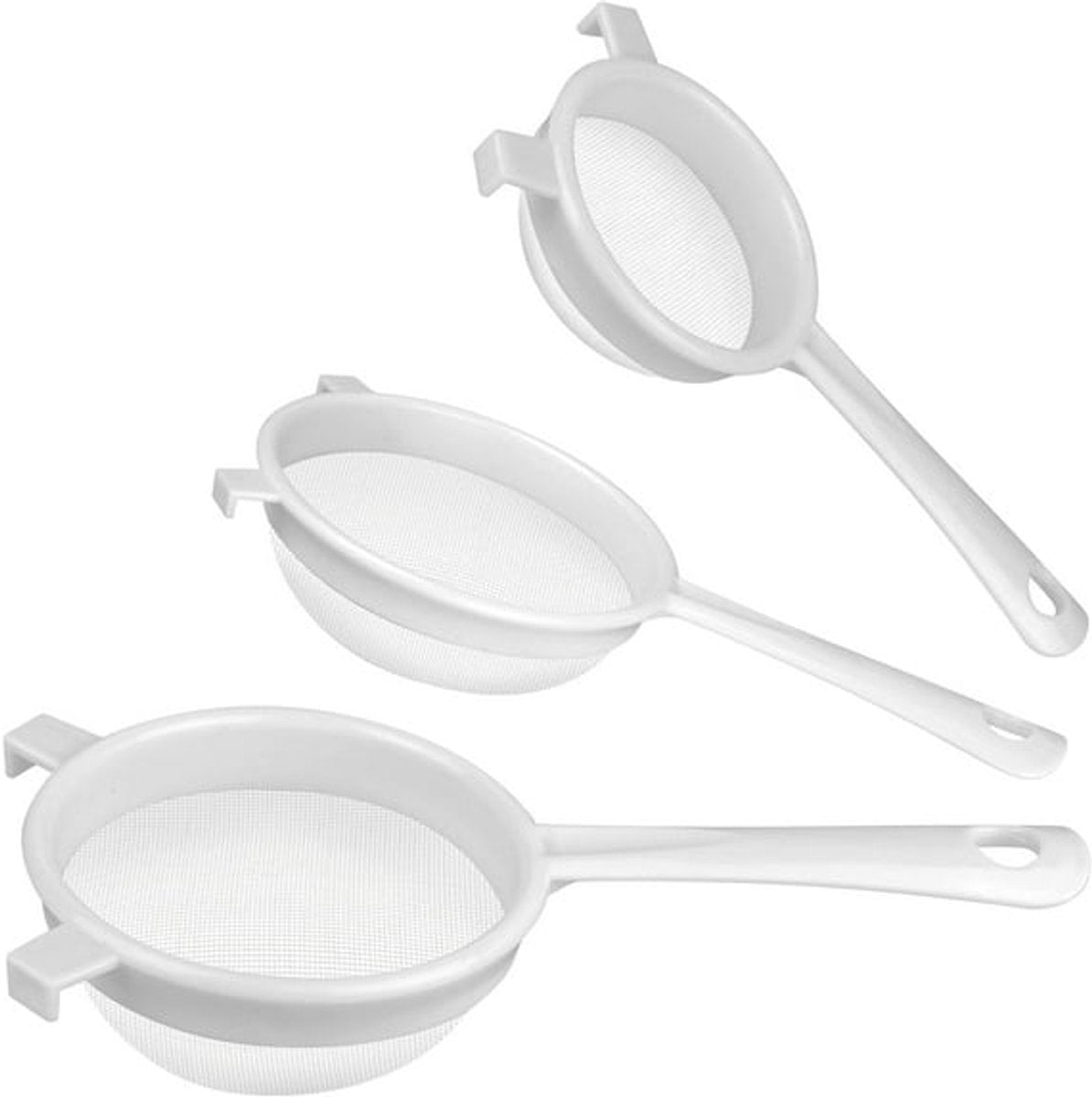 Filter - Strainer - Strainer Set - Strainer Set - Three-Piece Strainer Set with Handles - Kitchen Strainer - V1188-ZXY-10092