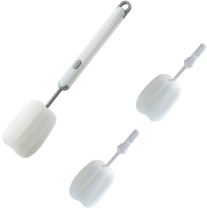 Brush - Detachable sponge brush - Long-handled bottle brush - Suitable for coffee cups, glasses and other V1188-ZXY-10107