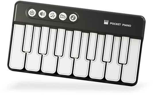 Mini Keyboard Piano - Piano for Kids - Toys for Children - Educational Toys - Portable Pocket Piano - Black V1188-ZXY-10114