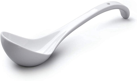 Spoon - Traditional porcelain sauce spoon - 27 cm - White V1188-ZXY-10133