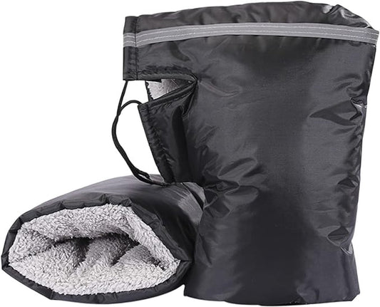 Hand Muffs - Extra Padded Cycling Gloves - Warm Gloves - Cycling Muffs - Scooter Gloves - Hand Warmers - V1188-ZXY-10135