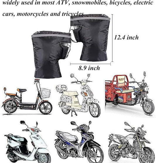Hand Muffs - Extra Padded Cycling Gloves - Warm Gloves - Cycling Muffs - Scooter Gloves - Hand Warmers - V1188-ZXY-10135