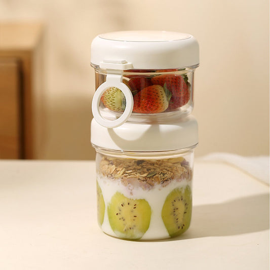Yogurt Cup to Go - 880 mL - Muesli Cup - Oats Pots - Soup Cup - Lunch Cup - Lunch Pot - Leak-Proof - V1188-ZXY-10137