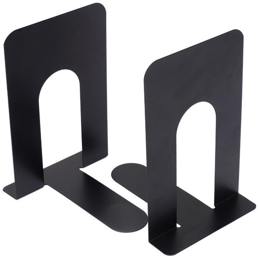 Bookends - Metal - Iron Bookshelves - Can be used to support books and organize your desk - 130mm * 150mm * V1188-ZXY-10144