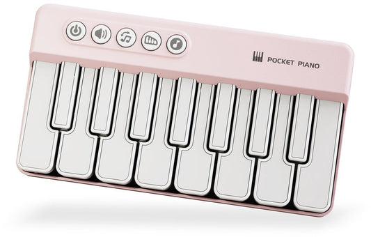 Mini Keyboard Piano - Piano for Kids - Toys for Children - Educational Toys - Portable Pocket Piano - Pink V1188-ZXY-10173