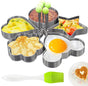 Stainless Steel Egg Baking Mold - 5 Pieces - Egg Baking Mold - Kitchen Utensils - DIY Model Egg Baking Mold - V1188-ZXY-10185