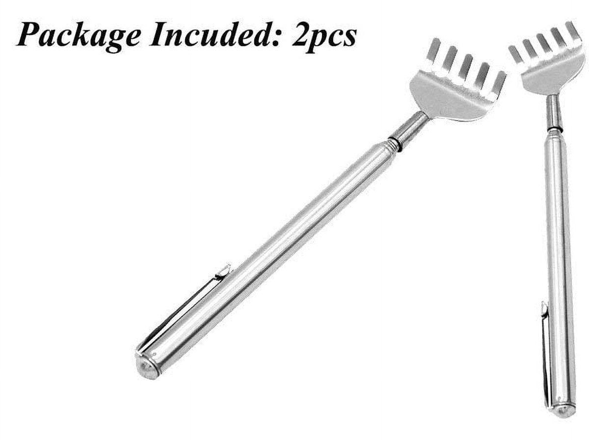 Professional Retractable Back Massager - Stainless Steel - Itch Reliever - Retractable - Body Massager V1188-ZXY-10214