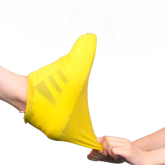 Overshoes - 1 Pair - Waterproof Silicone Overshoes - Reusable, Non-slip, Suitable for Outdoor Activities V1188-ZXY-10225