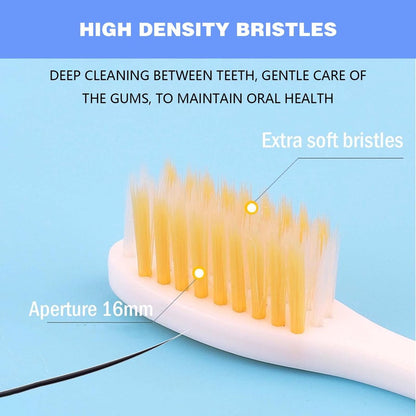 4-pack toothbrushes - Travel toothbrushes - Foldable toothbrushes - Foldable travel toothbrushes - Portable V1188-ZXY-10236