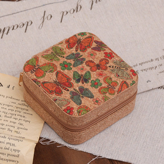 Jewelry Box - Vintage Style - Portable Storage Box - Jewelry Box - Can Store Earrings, Rings, Necklaces V1188-ZXY-10240