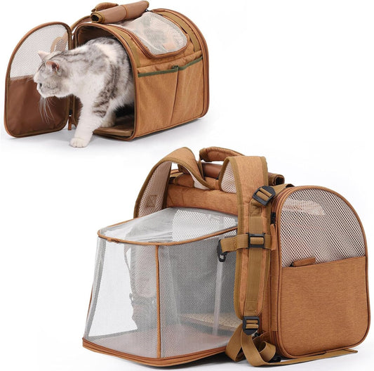 Travel Basket for Cats and Dogs - Carrier for Cats and Dogs - Travel Bag for Cats and Dogs - Dog Carrier - V1188-ZXY-10258