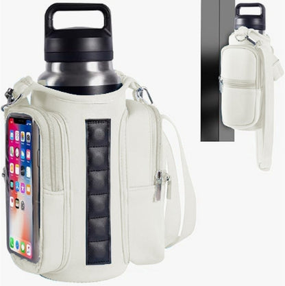Magnetic Sports Bag with Adjustable Shoulder Strap - Includes Water Bottle Holder and Pocket - for Sports, V1188-ZXY-10264
