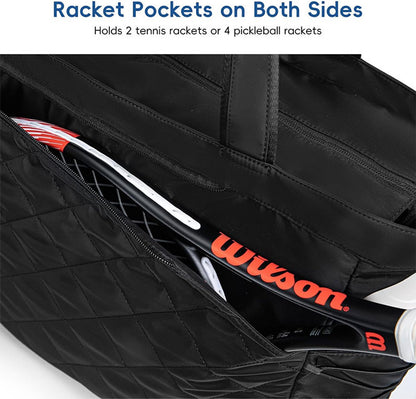Backpack - Tennis Bag - Handbag - Sports Bag - Waterproof Racket Bag - Suitable for multiple rackets with V1188-ZXY-10270