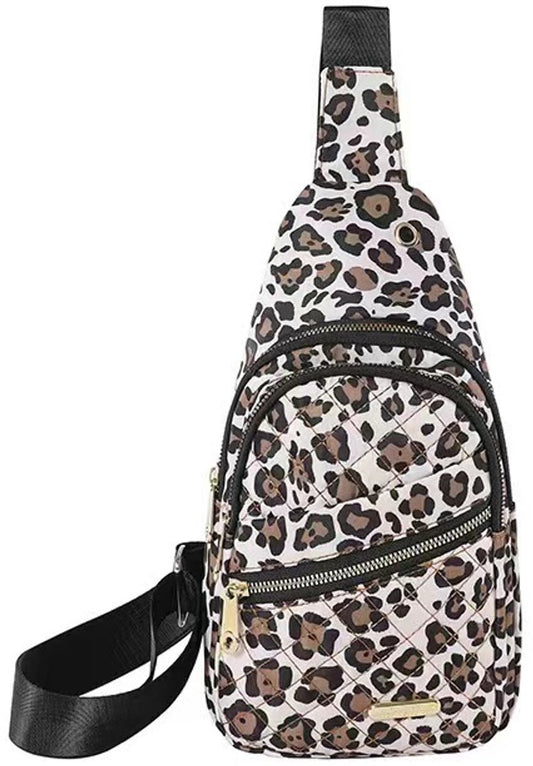 Unisex Shoulder Bag - 5 Storage Pockets & Cable Grommet - Women's Crossbody Bag - Men's Crossbody Bag - V1188-ZXY-10276