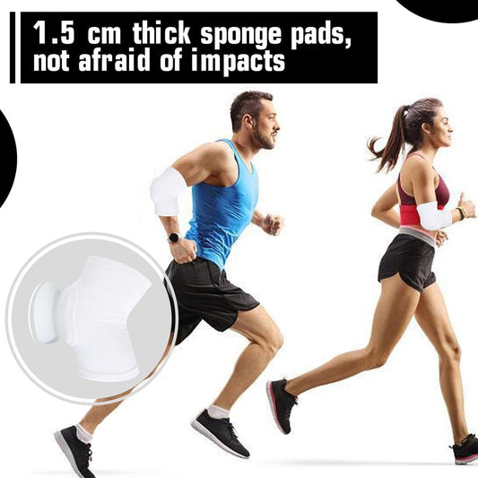 Elbow Pads - 1 Pair Arm Support Fitness Arm Knee Pads - Breathable Anti-Impact Sponge Elbow Pads - Suitable V1188-ZXY-10277