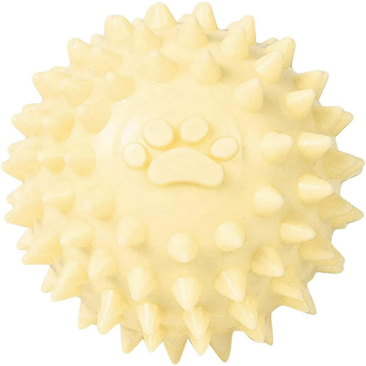 Dog Toy - TPR Spiky Ball, No Squeaker - Chew Toy - Long Lasting and Durable - Perfect for Dogs That Love to V1188-ZXY-10281