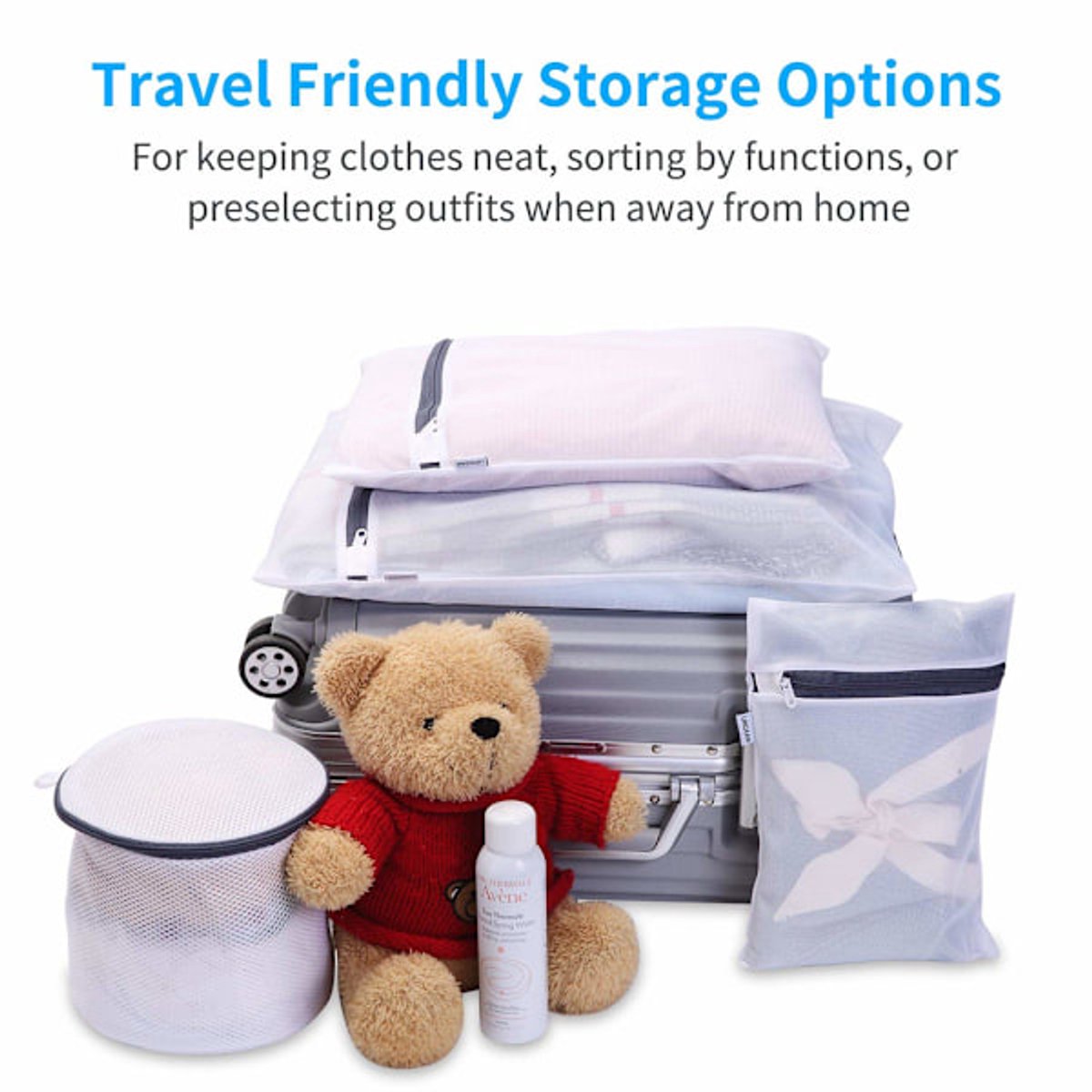 Laundry Bags - Two Sizes - Pack of 6 V1188-ZXY-10291