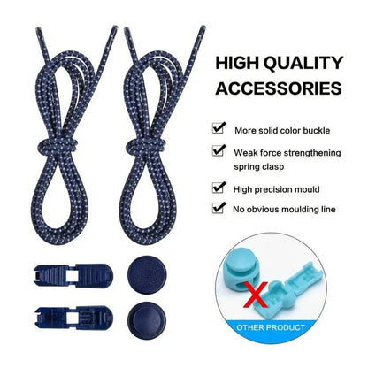 Sneaker Laces 120CM suitable for Sneakers - Elastic laces without a knot - Suitable for students and adults - V1188-ZXY-10299