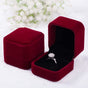 Ring Box - Earring Box - Earrings - Gift Box - Jewelry - 2-Pack Velvet V1188-ZXY-10311
