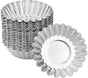 30-Piece Egg Pie Molds - Steel Baking Molds - Muffin Molds - Cupcake Molds - Pudding Molds - Desserts - Ice V1188-ZXY-10314