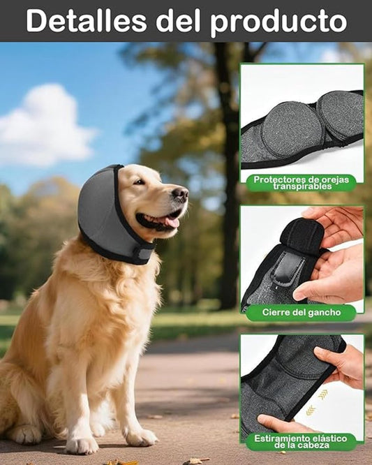 Dog Earmuffs - Dog Earmuffs - Noise-dampening Earmuffs - Comfortable Headband - Shockproof - Lightning V1188-ZXY-10323
