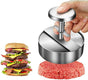 Hamburger Press - Round Stainless Steel Non-Stick Hamburger Press - Patty Mold - Grilling Tool - Patty Mold V1188-ZXY-10326