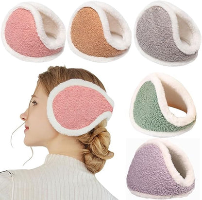 Earmuffs - Windproof and warm earmuffs - Extra thick earmuffs - Winter outdoor essentials (Gray) V1188-ZXY-10354