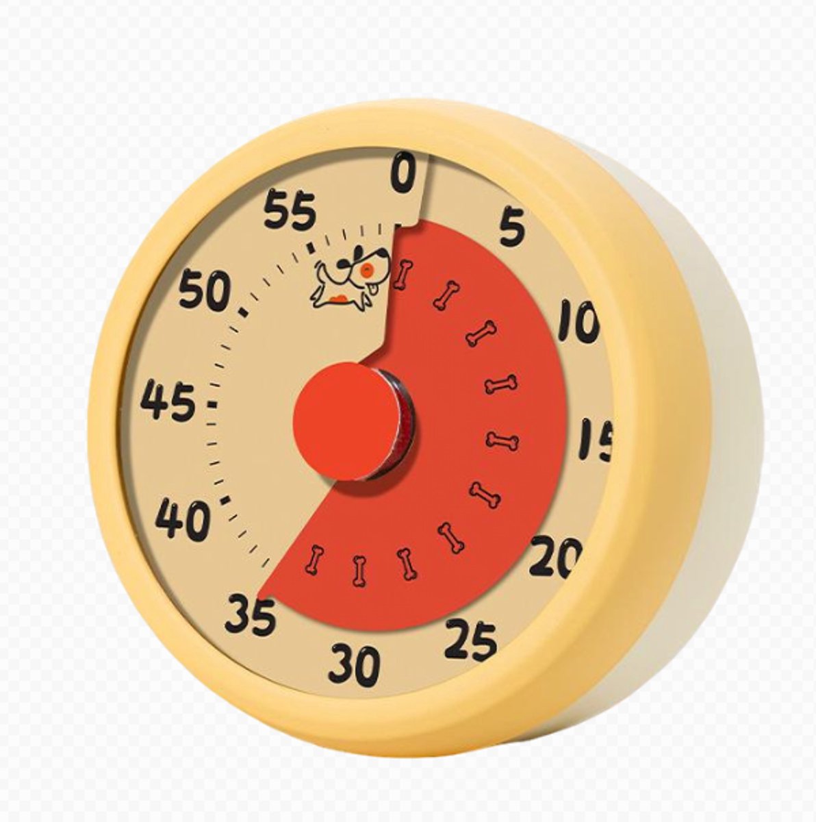 Kitchen Timer - Kitchen Timer - Timer - Digital Kitchen Timer - Child-Friendly Visual Mechanical Timer - V1188-ZXY-10367