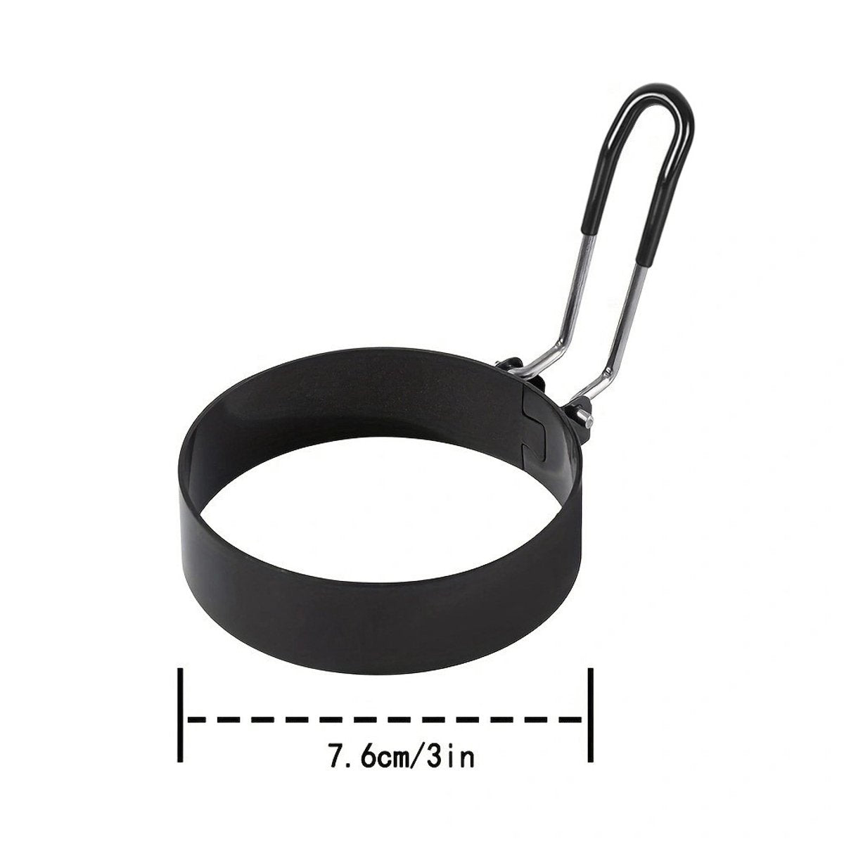 Four-Piece Round Egg Frying Set - Non-Stick Egg Rings - Egg Molds - Spring Roll Molds - Non-Stick Egg Rings - V1188-ZXY-10378