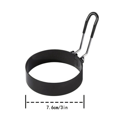 Four-Piece Round Egg Frying Set - Non-Stick Egg Rings - Egg Molds - Spring Roll Molds - Non-Stick Egg Rings - V1188-ZXY-10378