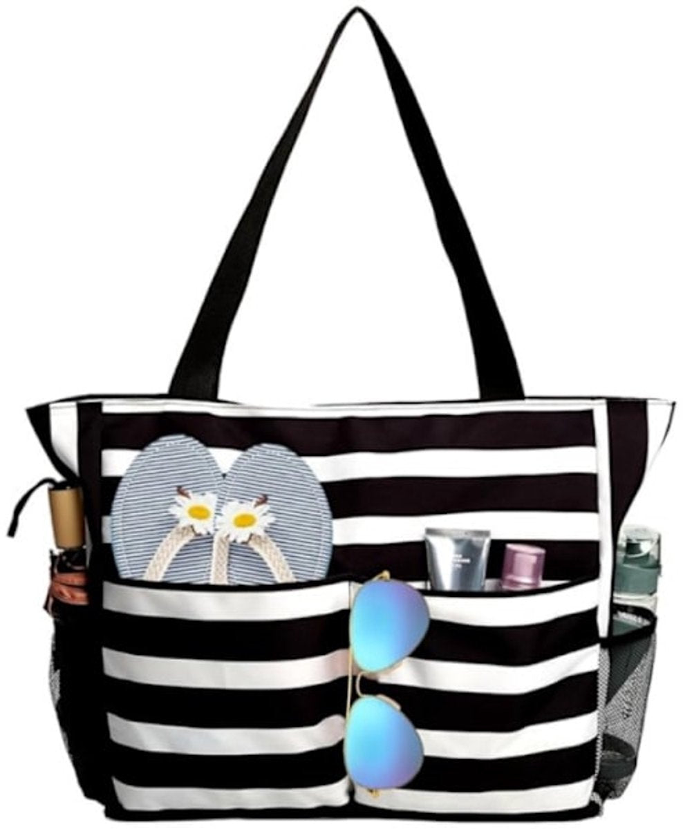 Beach Bag - Waterproof Foldable Beach Bag - Large - Foldable - Women's Beach Bag - Large Capacity - Portable V1188-ZXY-10385