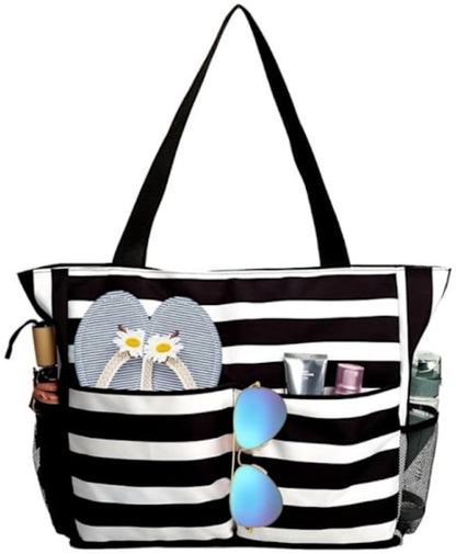 Beach Bag - Waterproof Foldable Beach Bag - Large - Foldable - Women's Beach Bag - Large Capacity - Portable V1188-ZXY-10385