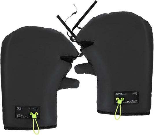 Cycling Gloves - Extra Padded Cycling Gloves - Warm Gloves - Cycling Gloves - Scooter Gloves - Hand Warmers - V1188-ZXY-10390