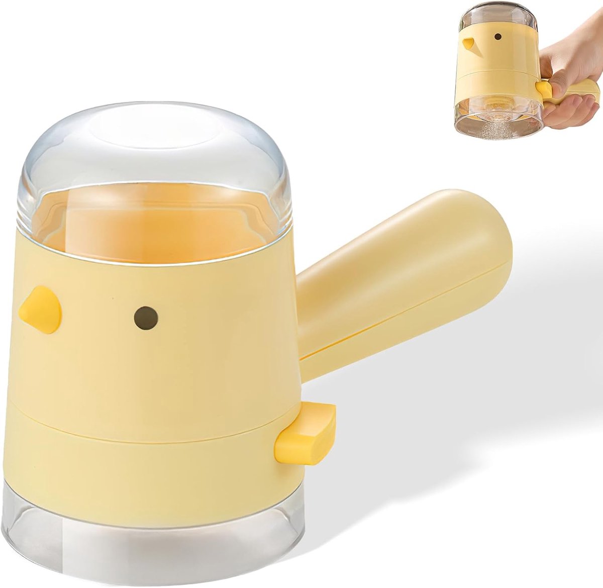 Spice jars - salt or pepper jars - refillable spice dispensers - 85 grams - beautiful kitchen accessories - V1188-ZXY-10393