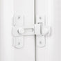 4-piece package - Sliding bolt - Stainless steel bolt - Safety lock (white) V1188-ZXY-10406