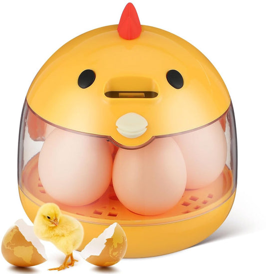 Incubator - Egg incubator | Incubator with a capacity of 4 eggs - with automatic temperature and humidity V1188-ZXY-10427