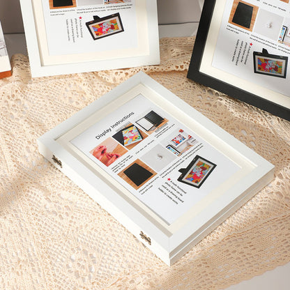 Interchangeable frame - children's drawing - Interchangeable frame A4 - Children's artwork - children's V1188-ZXY-10451