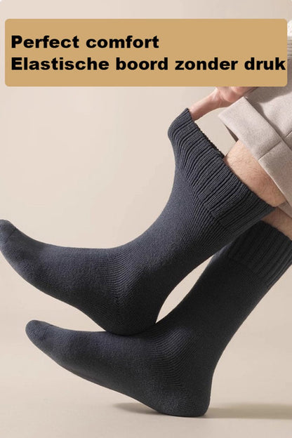Thick Winter Socks Men - House Socks - Fluffy Socks - Casual Socks - Work Socks - 6-Pack Socks Men 43 46 - V1188-ZXY-10454