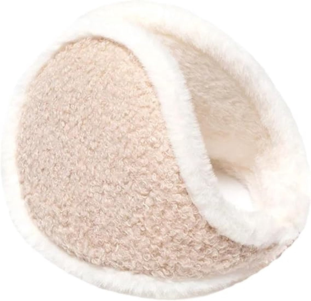 Earmuffs - Windproof and warm earmuffs - Extra thick earmuffs - Winter outdoor essentials (Beige) V1188-ZXY-10456