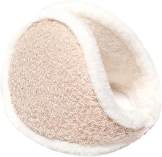 Earmuffs - Windproof and warm earmuffs - Extra thick earmuffs - Winter outdoor essentials (Beige) V1188-ZXY-10456