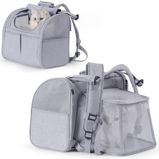 Travel Basket for Cats and Dogs - Carrier for Cats and Dogs - Travel Bag for Cats and Dogs - Dog Carrier - V1188-ZXY-10477