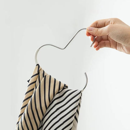 10-pack - Non-slip - Space-saving - Storage rack - Wardrobe belt/scarf hooks - Suitable for displaying hats, V1188-ZXY-10478
